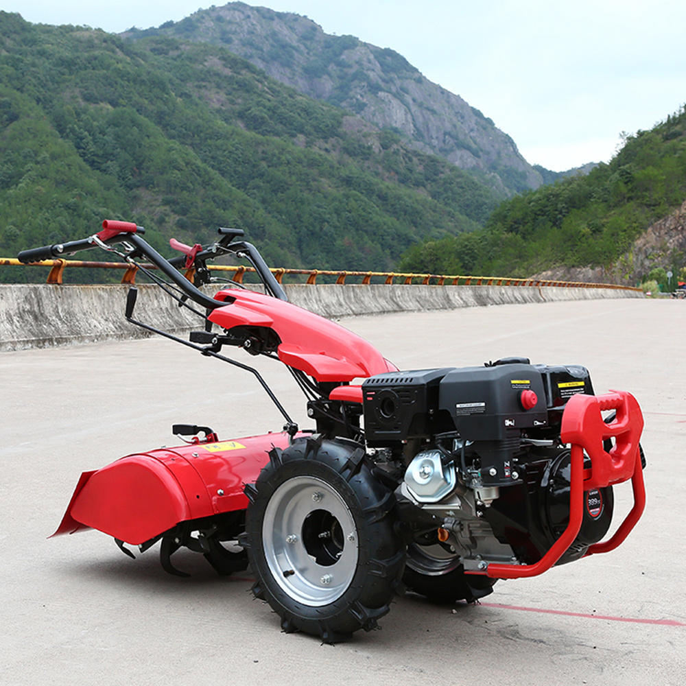 Farming Agricultural New Arrival Diesel Engine Multi Functional Power Tiller 8hp 15 Hp Walking Mini  Tractor