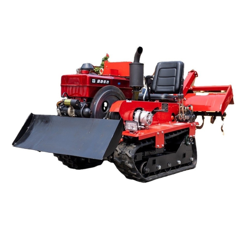 Multi functional  farming agricultural power tiller 25hp Riding tractor diesel mini tractor