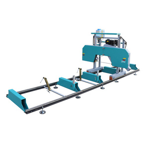 Custom Sawmill Ultra Portable Horizontal Band Saw For Wood Sawing With Or Without Wheels For Sale