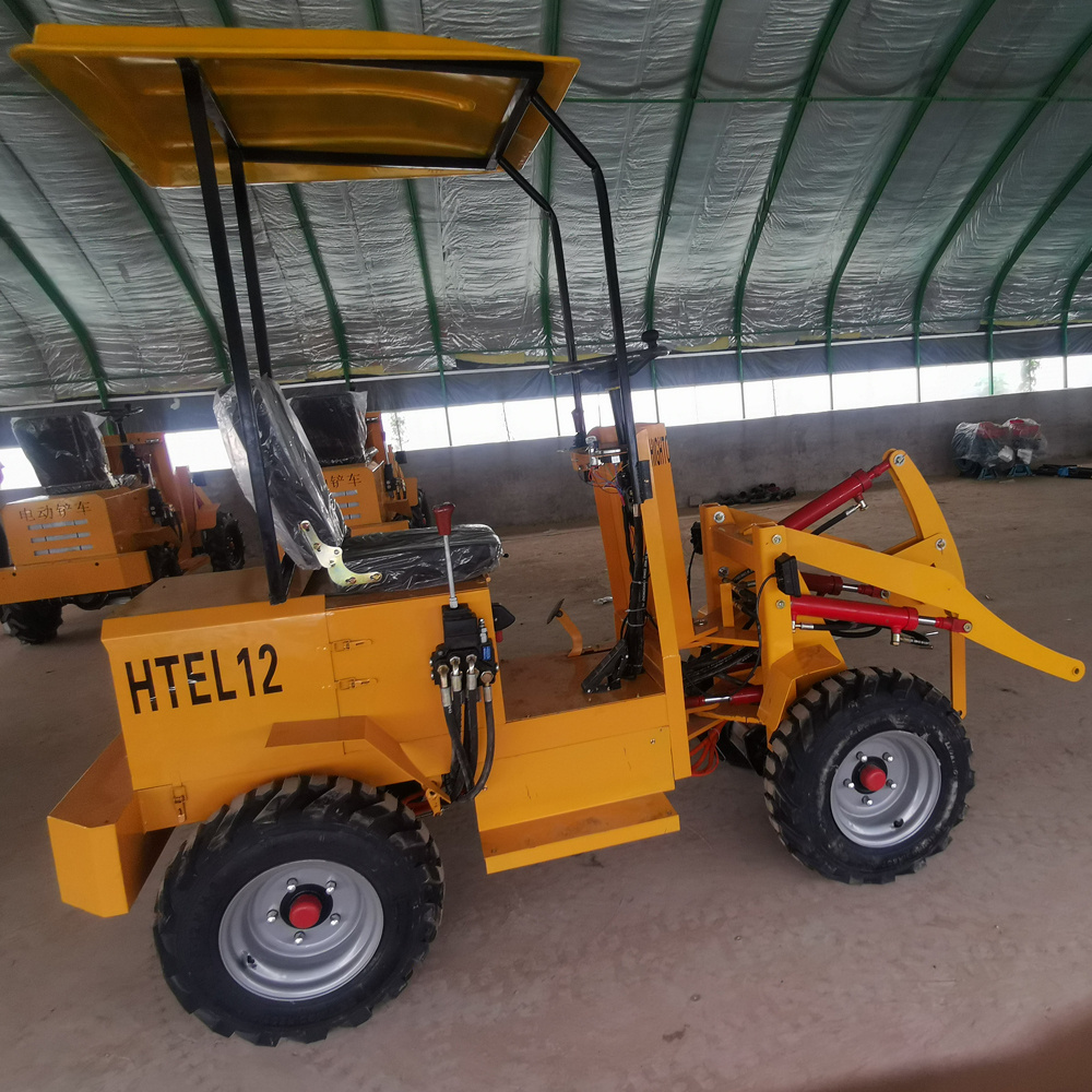 Cheapest China Smallest Mini Articulated Front End Loader Excavator Mini Loader Electric/Diesel Wheel Loaders For Sale Price