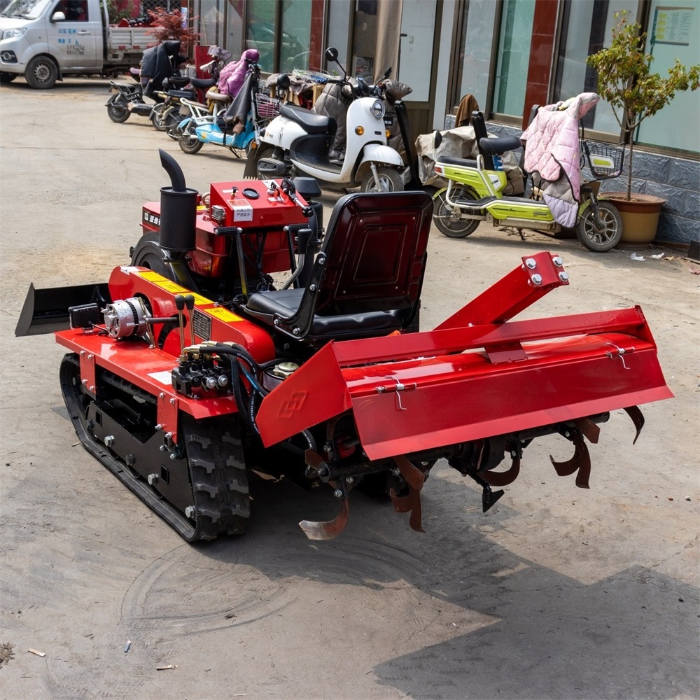 Multi functional  farming agricultural power tiller 25hp Riding tractor diesel mini tractor