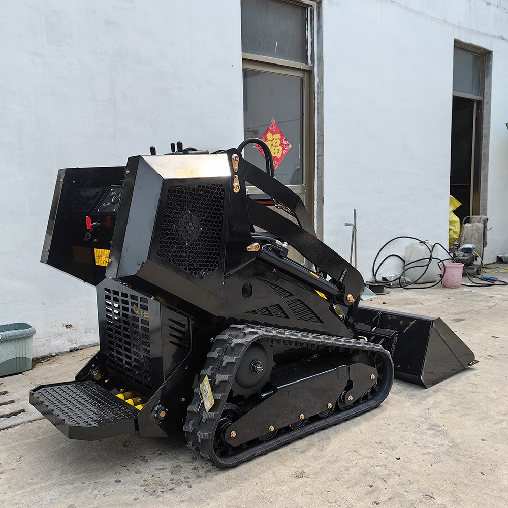 HTS450 Mini Crawler Compact Loader China High Quality Mini Skid Steer Loader With Attachment