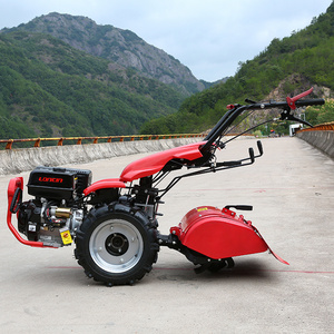 Farming Agricultural New Arrival Diesel Engine Multi Functional Power Tiller 8hp 15 Hp Walking Mini  Tractor