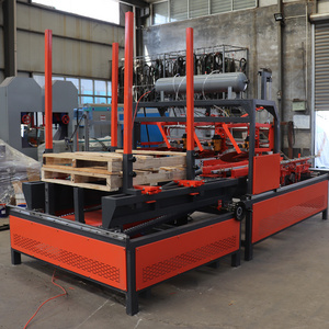 Hot Selling Automatic Wood Pallet Making Machine Europe Stringer Pallet Nailing Machine for Farms at Competitive Price