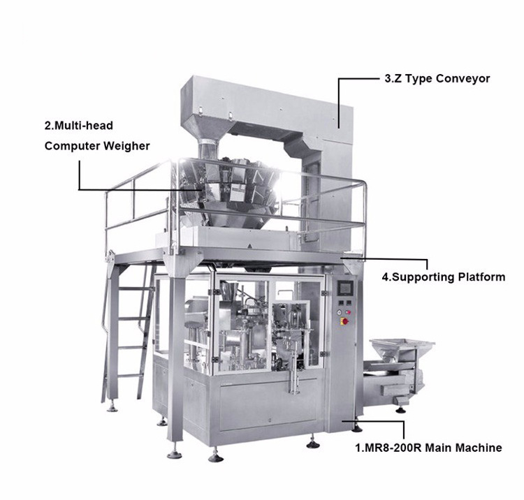 MINGRUI Factory Multifunctional Automation Croissant Bread Packing Machine Croissant Packing Machine