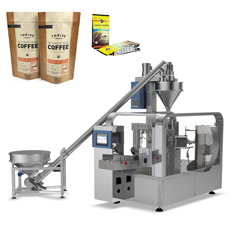 MINGRUI Factory Multifunction Automatic Powder 3 Side Seal Packing Machine Packing Machine 1g Powder