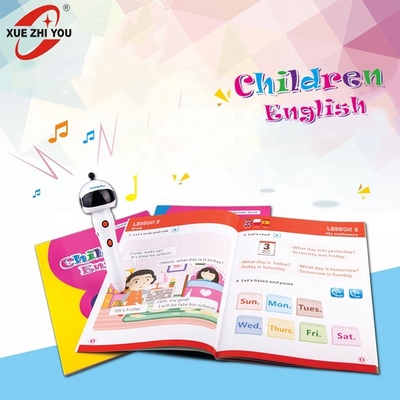 Arabic English French Audio Pen Language Learning Machine Talking Pen Audio Books for Kids Smart Educational Toys