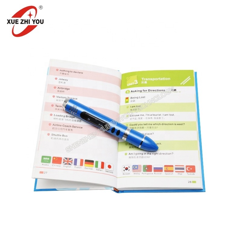 2023 Professional Language Translation Machine Point Talking Pen Baby Sound Machine Audio Pen Reader