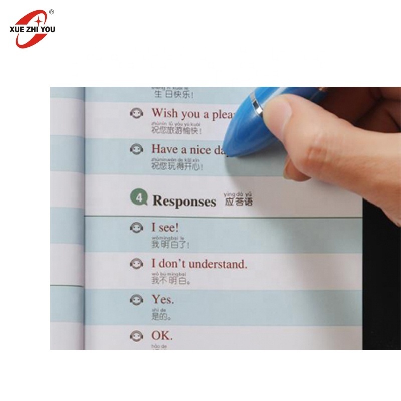 2023 Professional Language Translation Machine Point Talking Pen Baby Sound Machine Audio Pen Reader