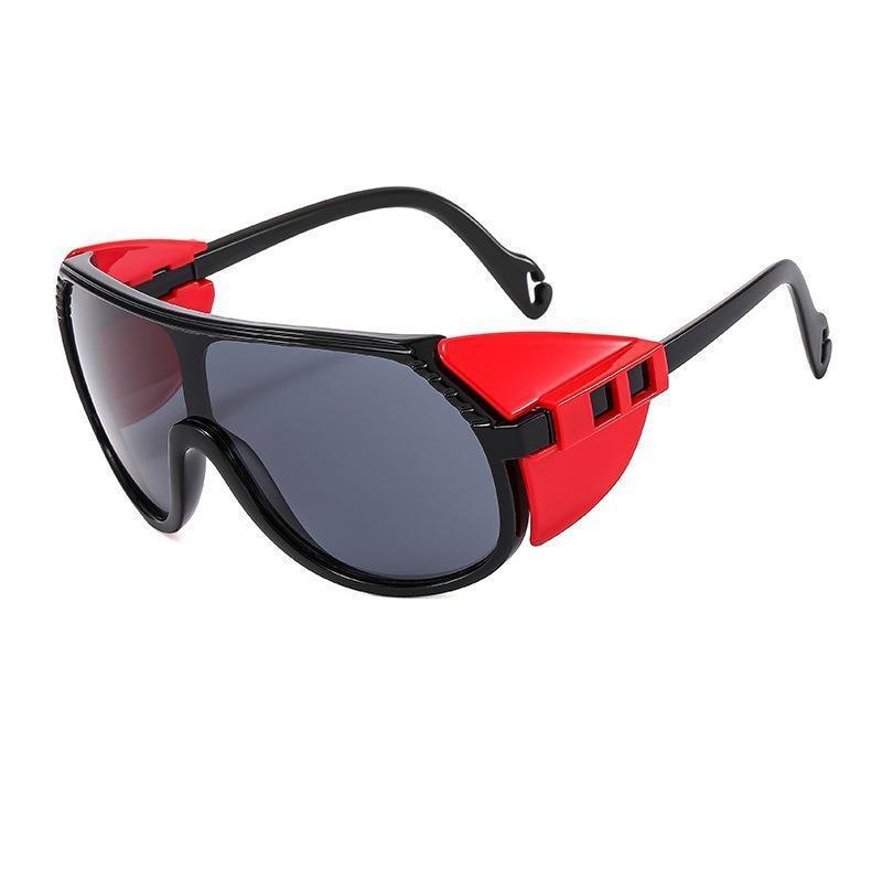 Sunway Eyewear Latest Custom Logo Sports Sun Glasses Outdoor Big Visor Oversized Sport Cycling Sunglasses