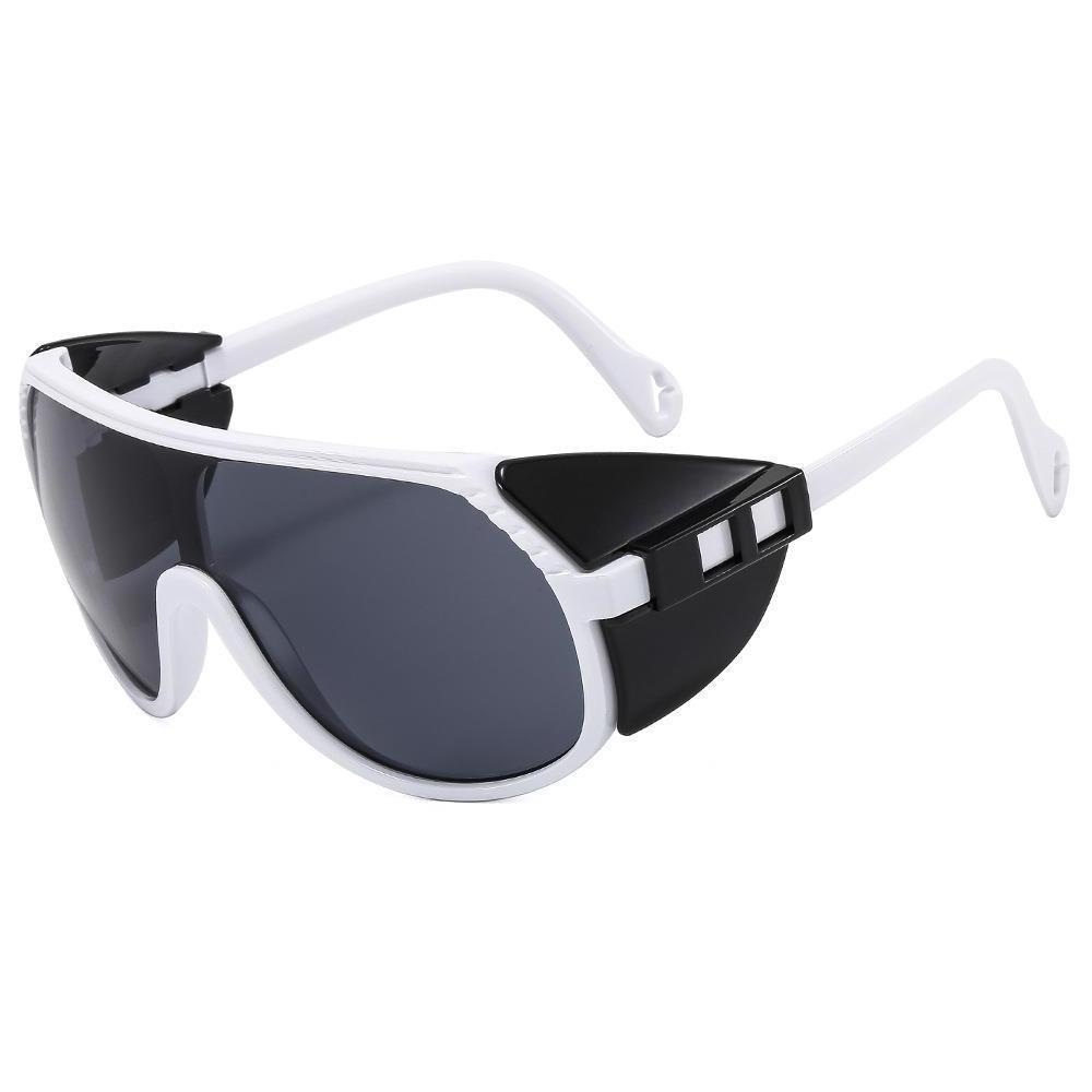 Sunway Eyewear Latest Custom Logo Sports Sun Glasses Outdoor Big Visor Oversized Sport Cycling Sunglasses