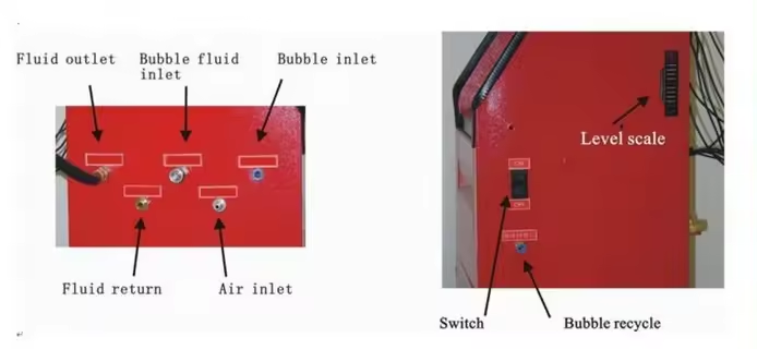 100% original LAUNCH CNC601A injector cleaner and tester good price 6 cylinder vehicle fuel injector cleaner kit