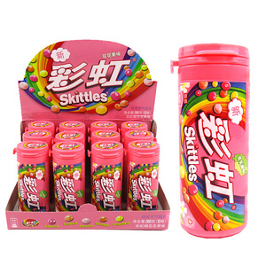 Eat, Drink, Fruit Original Flavor colorful candy sweets sour Fruit Candy skittle Original 30g