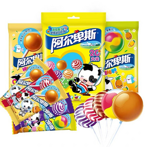 Hot Selling Alpine Lollipop 10g Exotic Snack Candy Multiple Flavors Individually Packaged