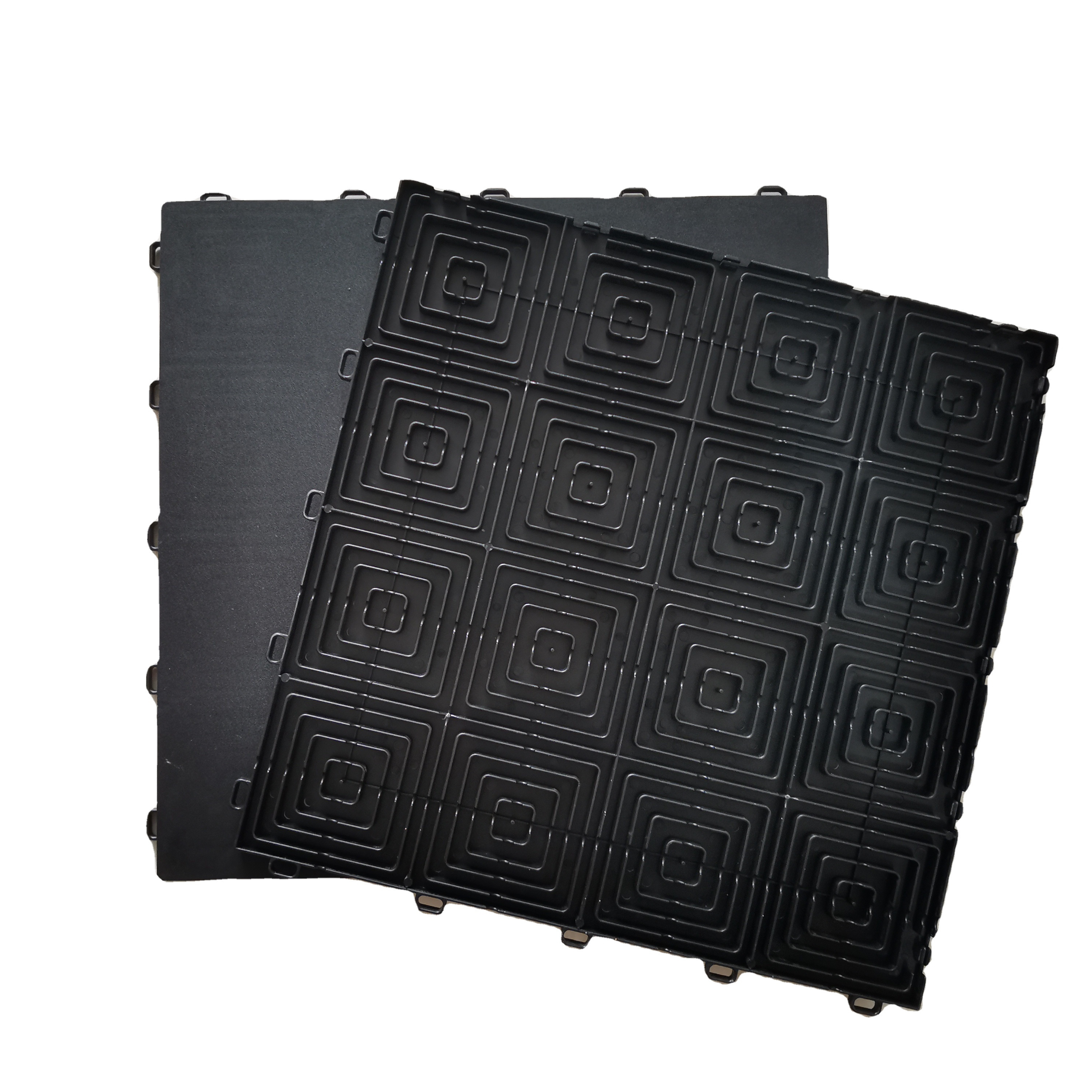 Synthetic waterproof portable outdoor sports plastic interlocking tile tennis court sport floor