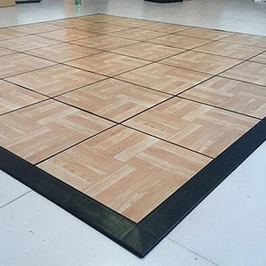 310*310*12mm seamless portable wooden dance floor tiles use for your dance indoor or outdoor pvc interlocking garage floor tiles