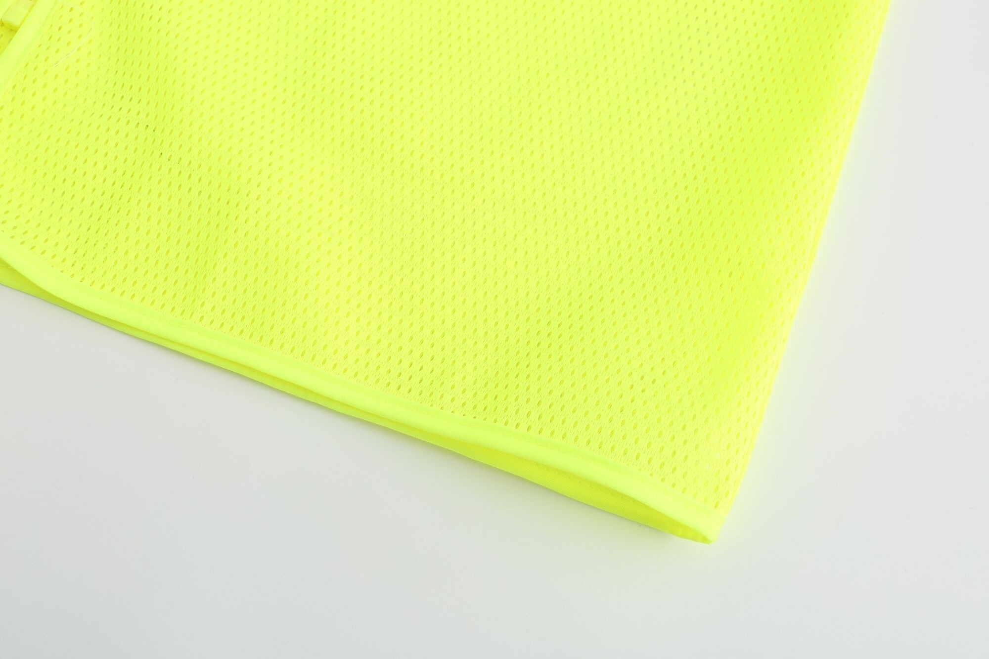 Wholesale breakaway adjustable cheap yellow safety vest