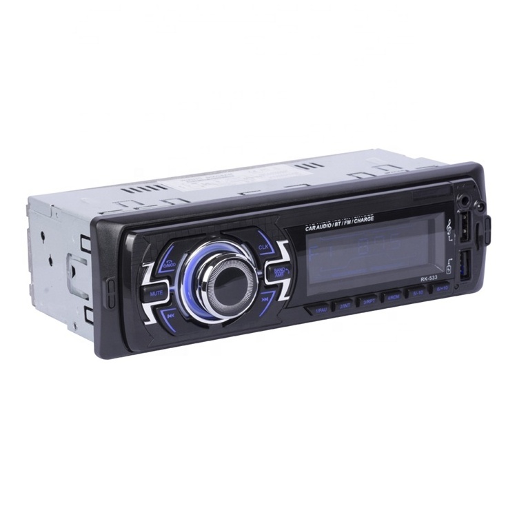 Universal 1din car stereo cassette audio USB mp3 music player with bt function