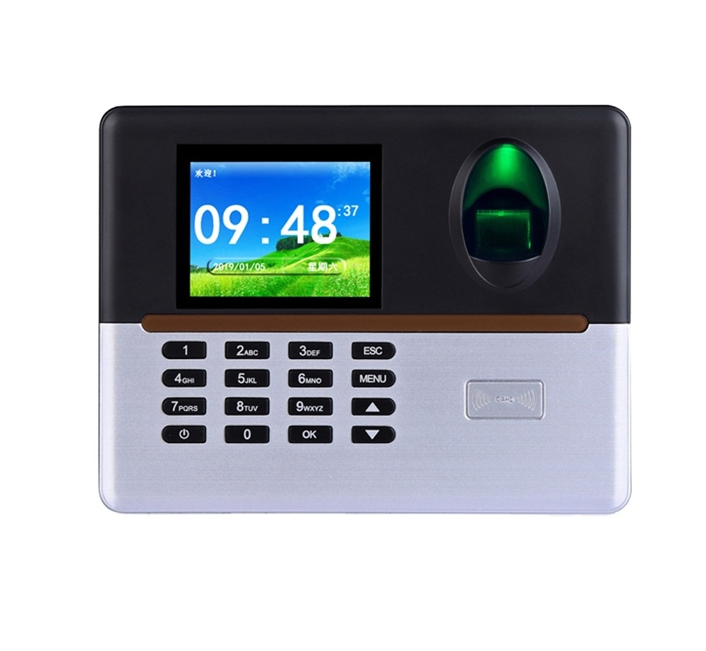 Realand A-L365 Biometric Time Attendance with WIFI and external belling and backup battery for office attendance