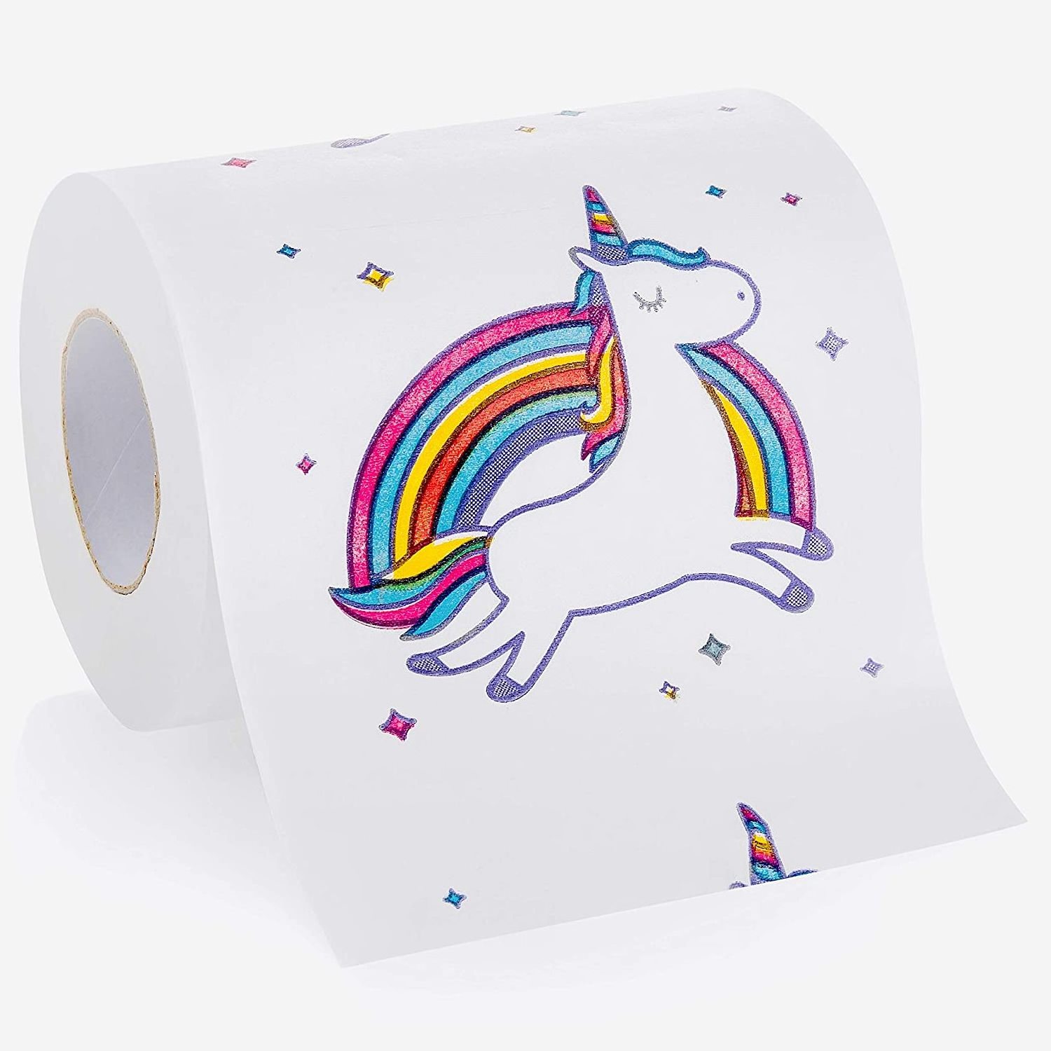 Customized Printed Colored Toilet Paper Roll 2ply 3ply Prank  Novelty Toilet Tissue