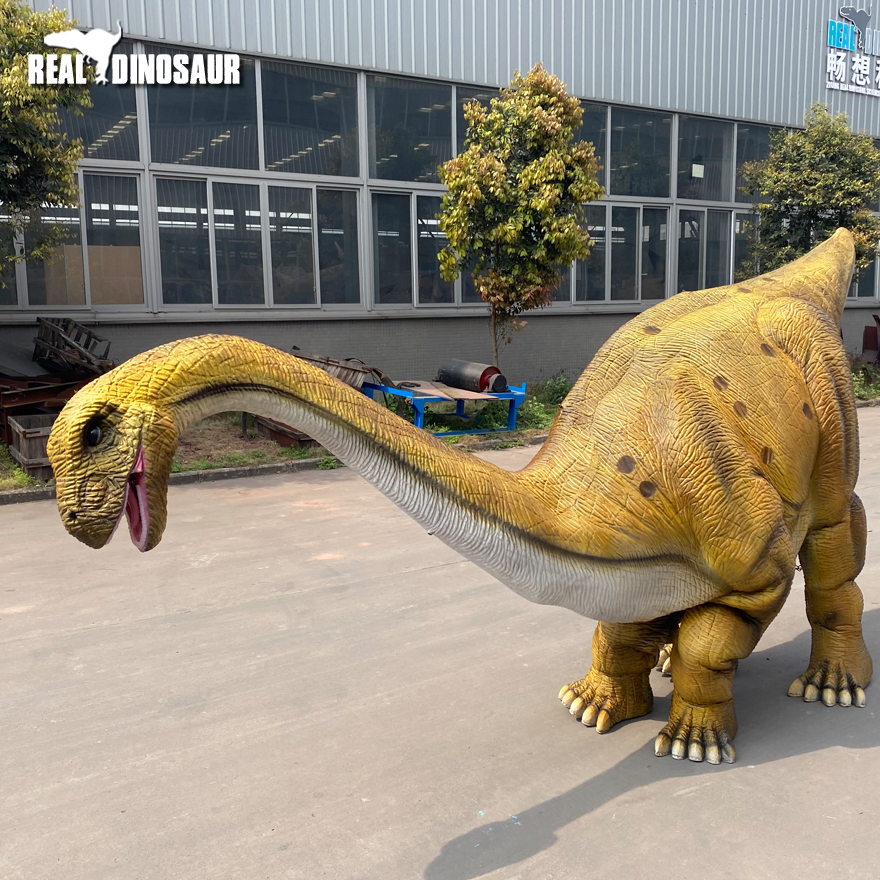 Realistic Brachiosaurus Walking Dinosaur Suit Animatronic Dinosaur Costume