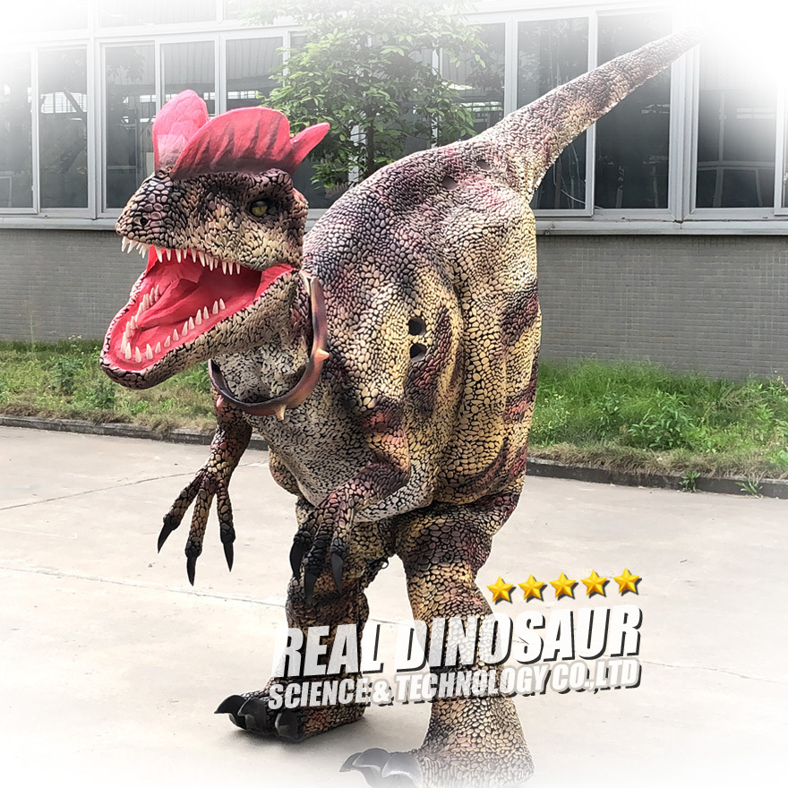 Adult realistic T-Rex costume hidden legs walking dinosaur costume