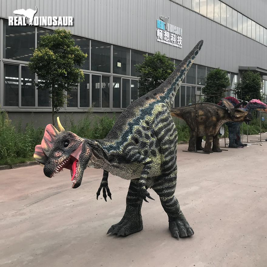 Life Size Adult Realistic Dinosaur Costume Animatronic Costume for Sale