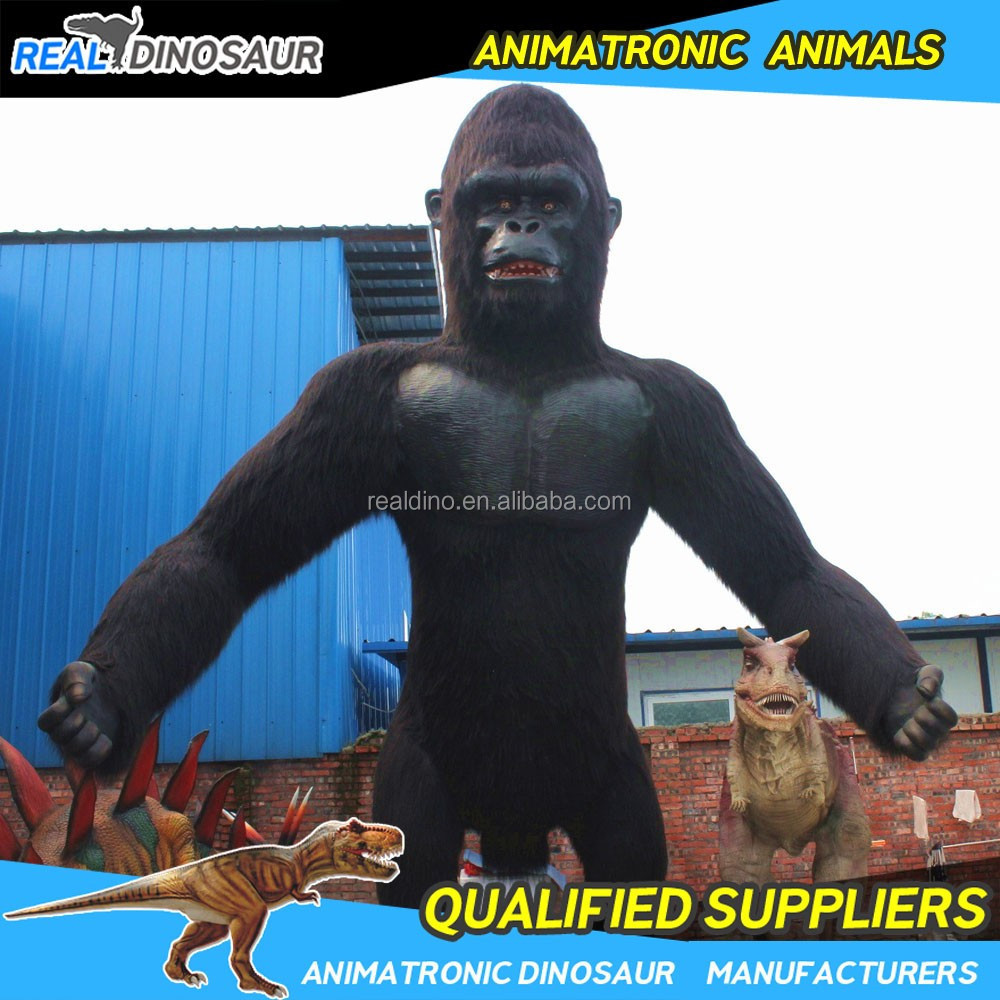 Realistic Moving Gorilla Animatronic King Kong Model For Sale