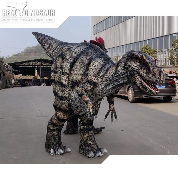 Halloween Festival Adult Walking Realistic Hidden Legs Dinosaur Costumes