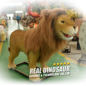 Animal Zoo Attraction Animatronic Lion for Customization