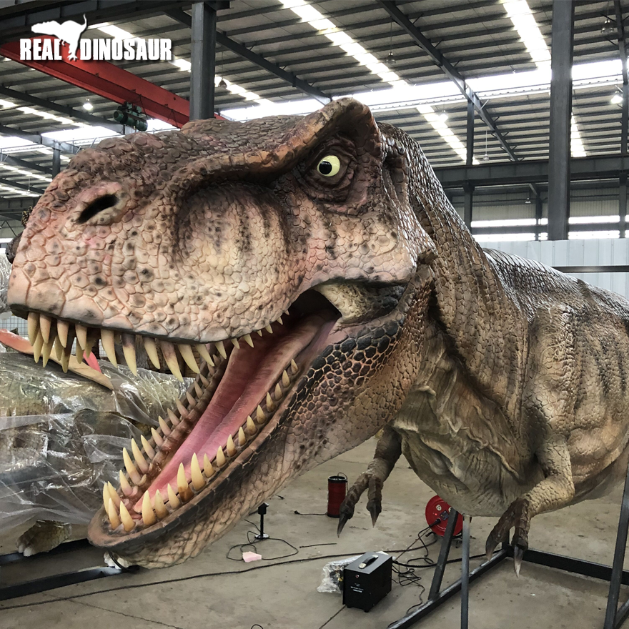 Wall decor animatronic dinosaur T-Rex head for sale