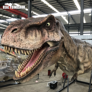 Wall decor animatronic dinosaur T-Rex head for sale