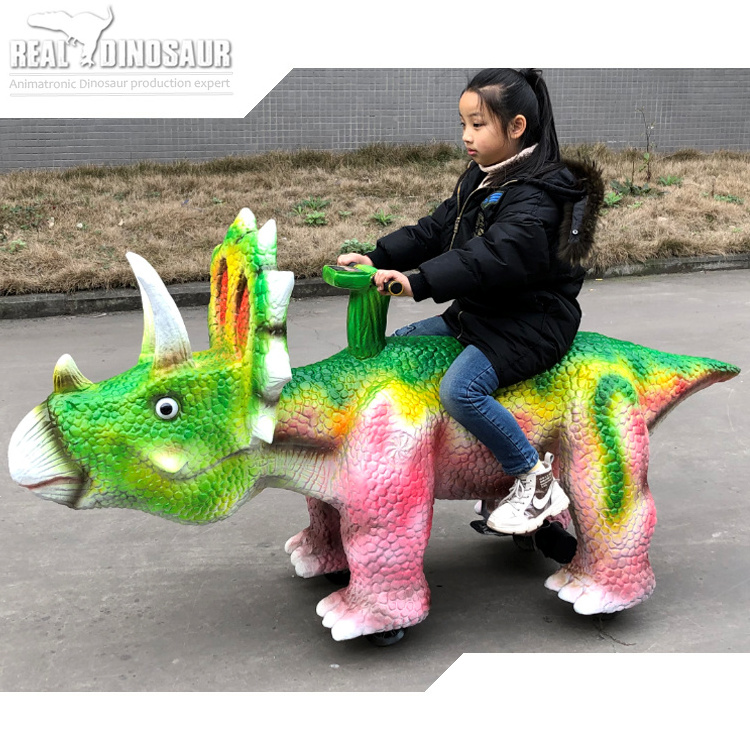 Amusement Park Toy Car Shopping Mall Electric Dinosaur Kiddie Ride For Sale