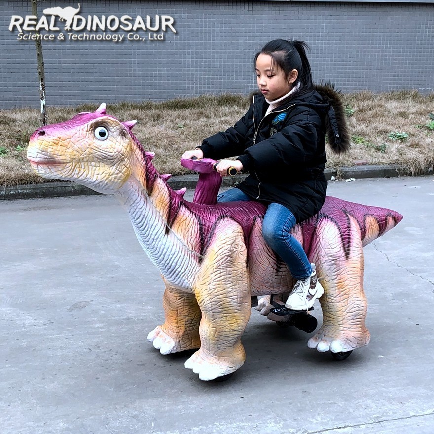 Dinsaur Scooter Rides For Shopping Mall Ride Kids Amusement Dinosaur Ride