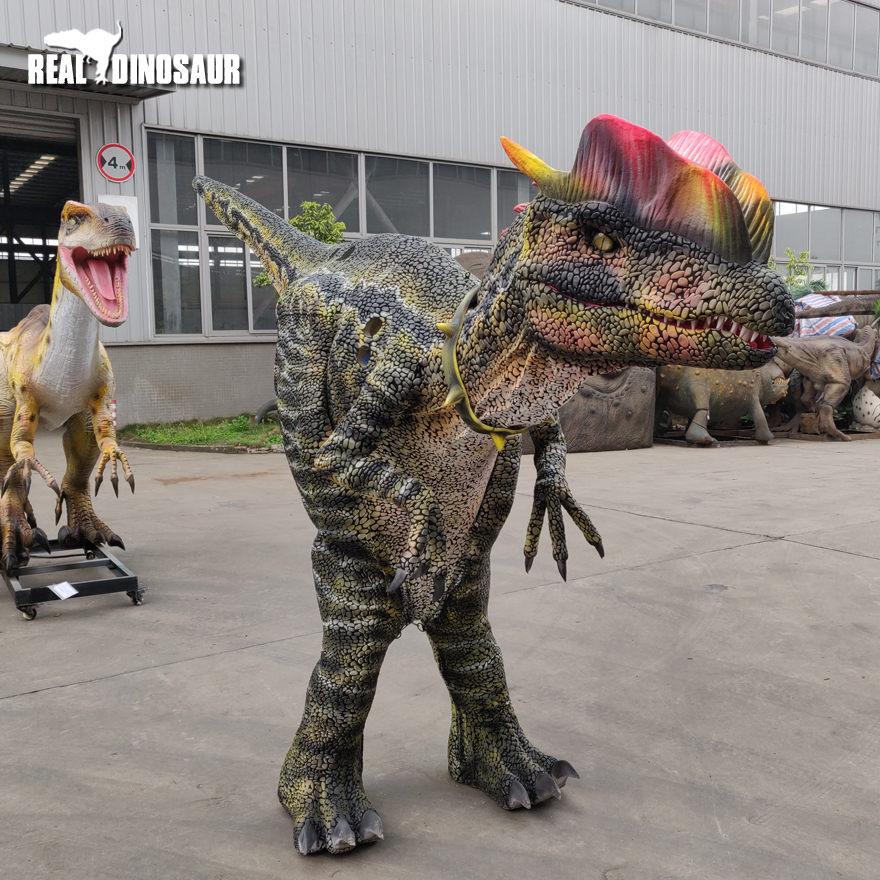 Life Size Adult Realistic Dinosaur Costume Animatronic Costume for Sale