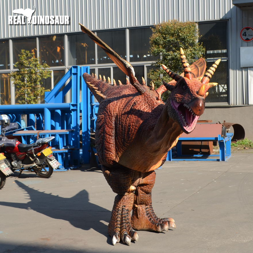 Realistic walking dinosaur robotic costumes adults