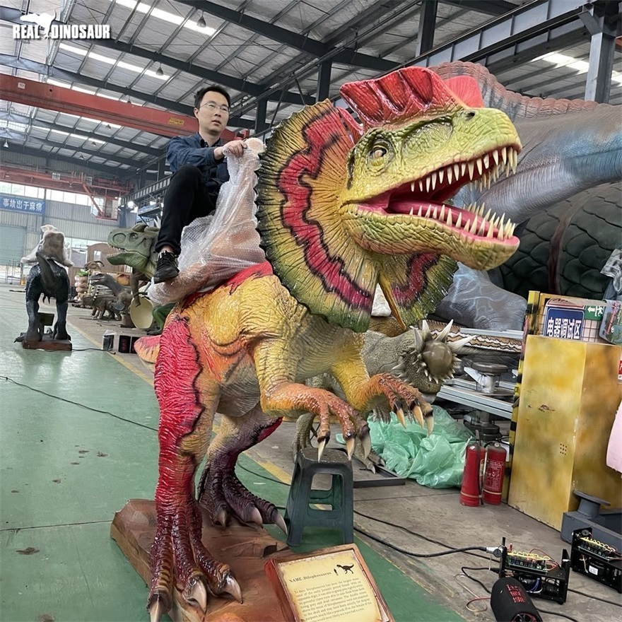 Dinosaur Amusement Ride Animatronic Dinosaur Ride for sale