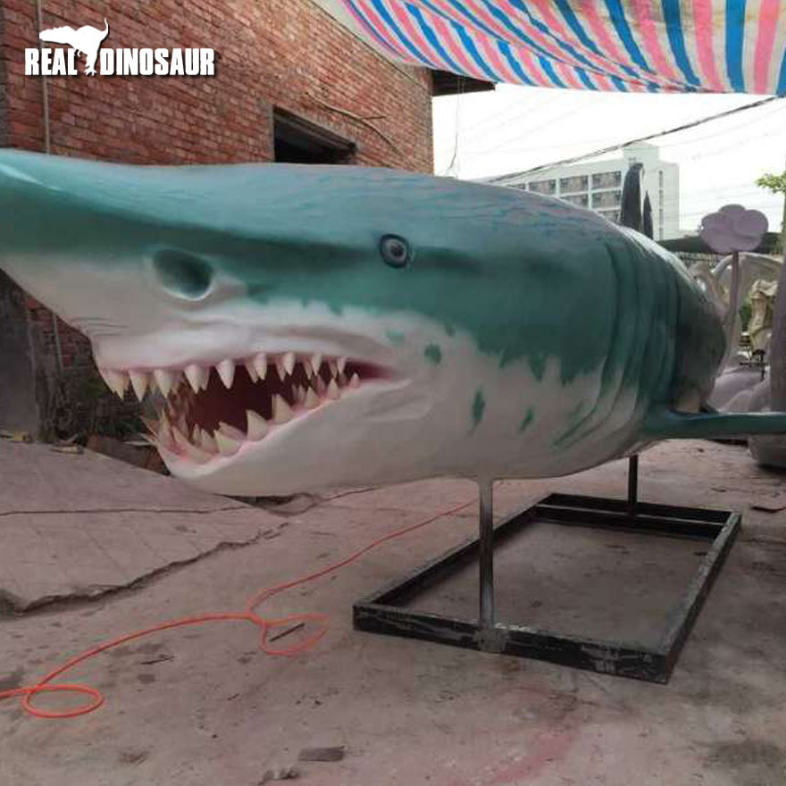 Marine Animal Fiberglass Shark Model