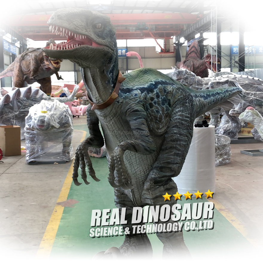 Realistic Jurassic World Velociraptor Costume