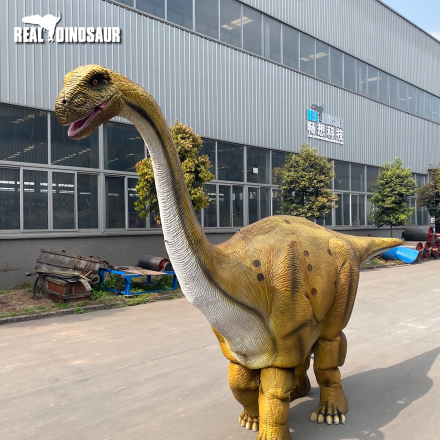 Realistic Brachiosaurus Walking Dinosaur Suit Animatronic Dinosaur Costume