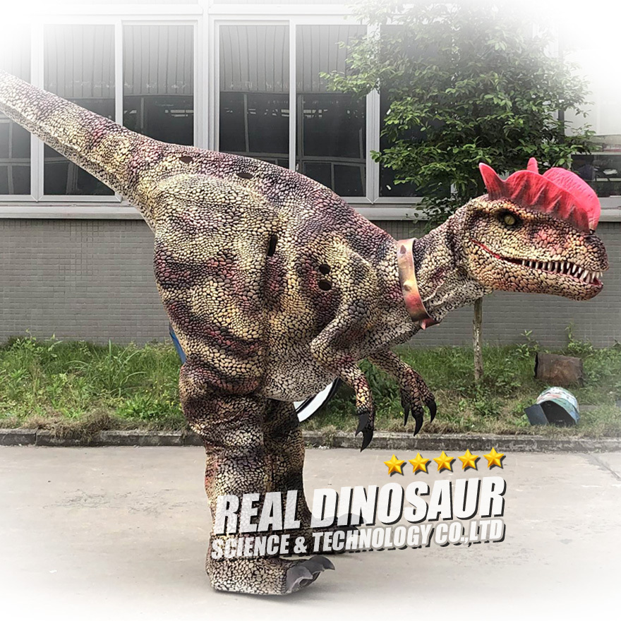 Adult realistic T-Rex costume hidden legs walking dinosaur costume