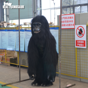 Amusement Park Realistic King Kong Mascot Animatronic Gorilla Costume