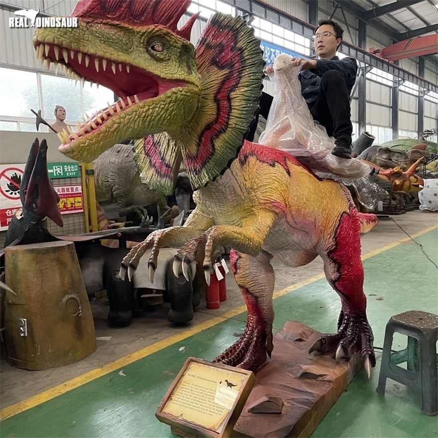 Dinosaur Amusement Ride Animatronic Dinosaur Ride for sale