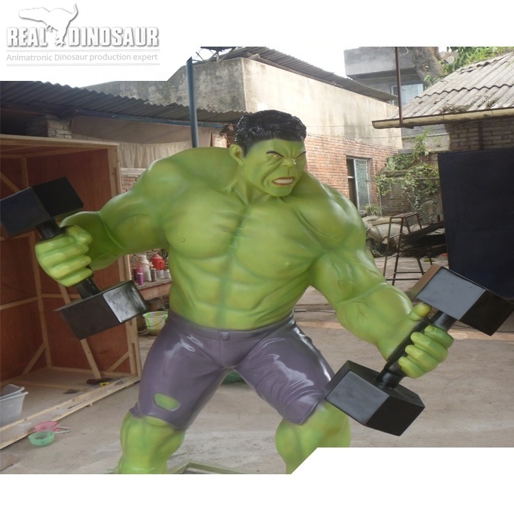 Movie Fiberglass Character Life Size Figure statues