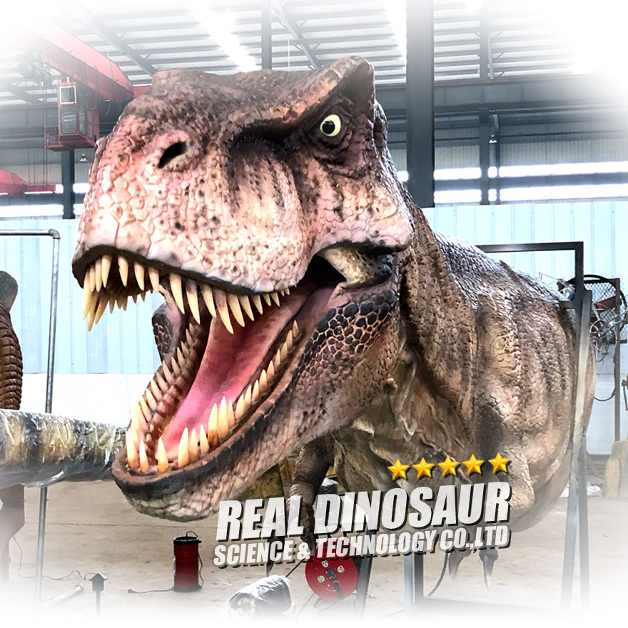 Wall decor animatronic dinosaur T-Rex head for sale