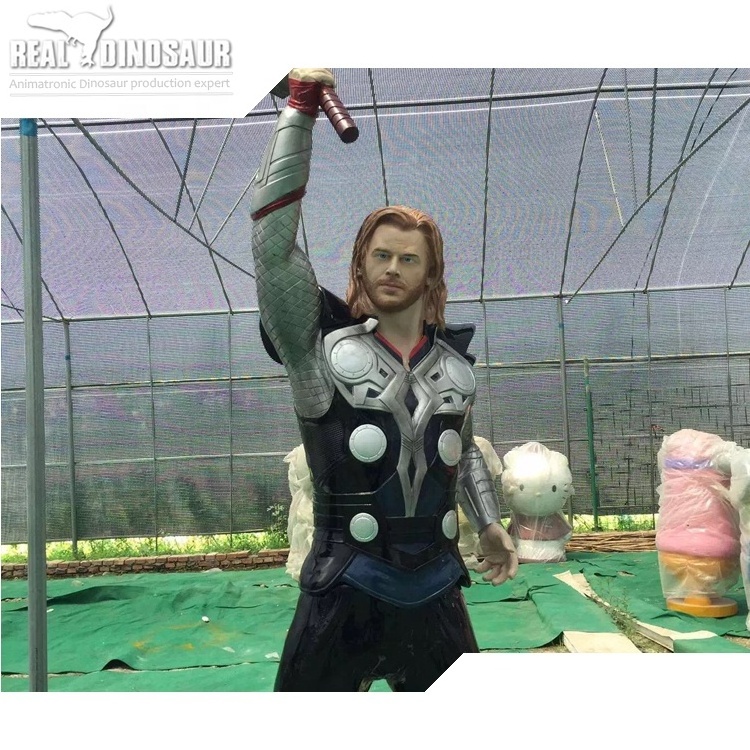 Movie Fiberglass Character Life Size Figure statues