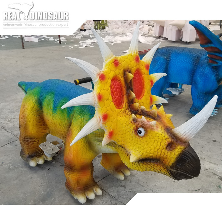 Amusement Park Toy Car Shopping Mall Electric Dinosaur Kiddie Ride For Sale