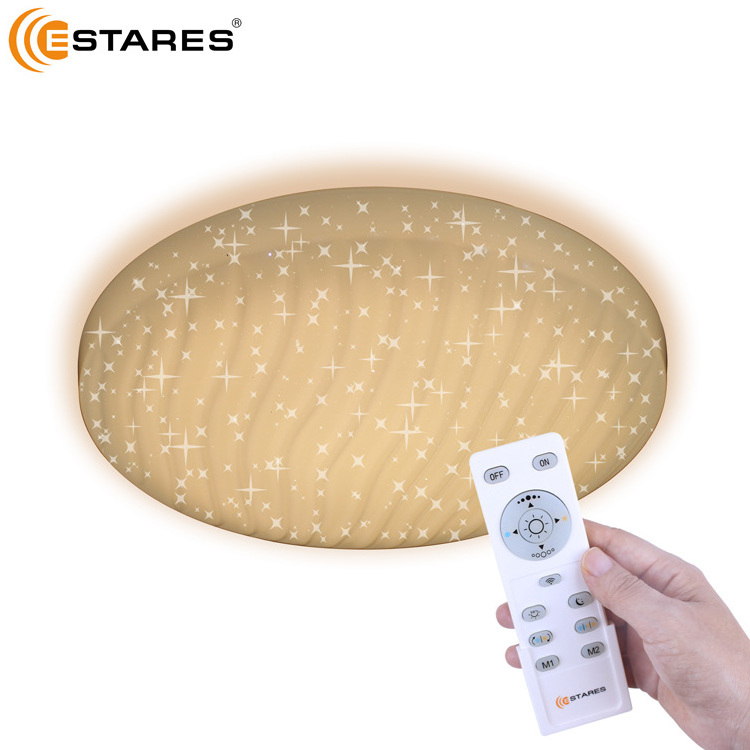 Wholesale retail Ripple starry 40W white dimmable 3900lm unique LED ceiling light for home hotel dining living room bedroom