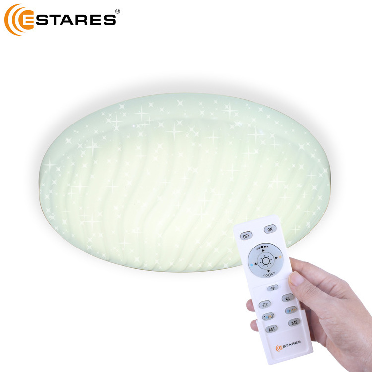 Wholesale retail Ripple starry 40W white dimmable 3900lm unique LED ceiling light for home hotel dining living room bedroom