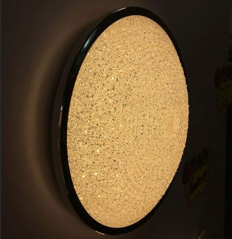 Bird Nest Led Celling Light Surface Mounted Decorative Interior Lighting Fantastic Crystal 24W 38W 60W Ceiling Lights Round UFO